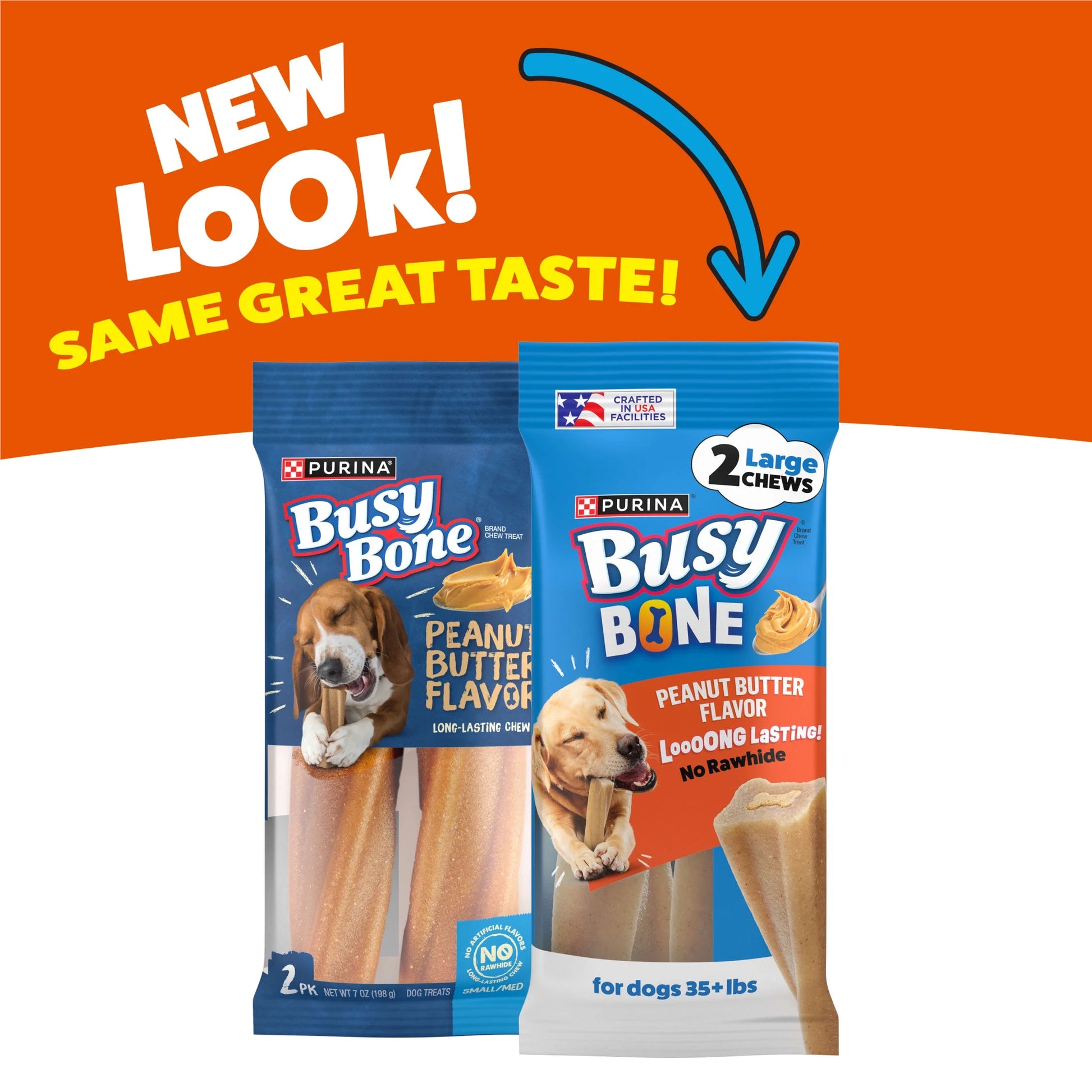 Purina  Adult Dog Chew Bone Treats, Peanut Butter