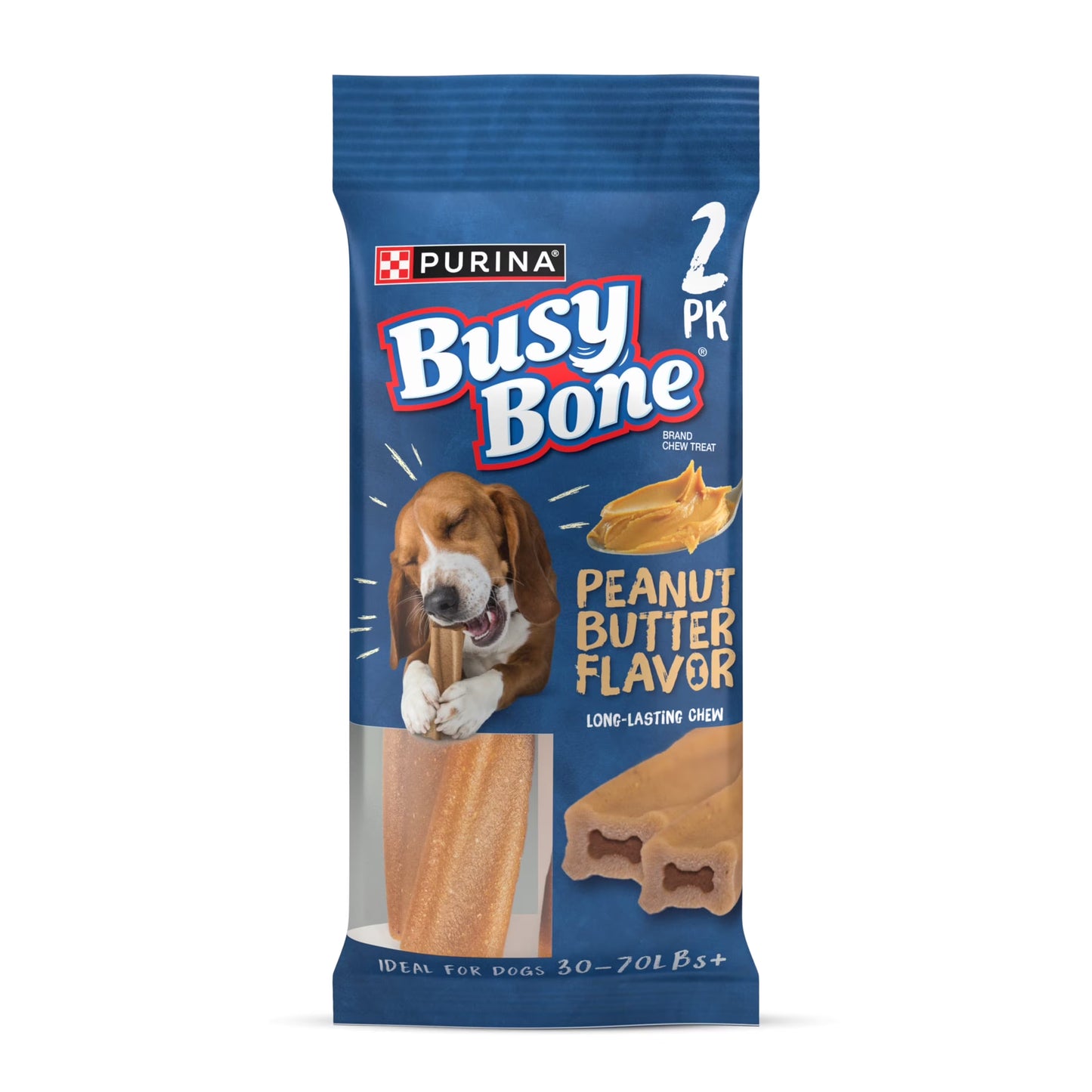 Purina  Adult Dog Chew Bone Treats, Peanut Butter