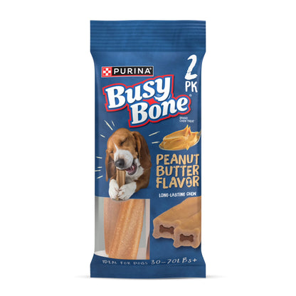 Purina  Adult Dog Chew Bone Treats, Peanut Butter